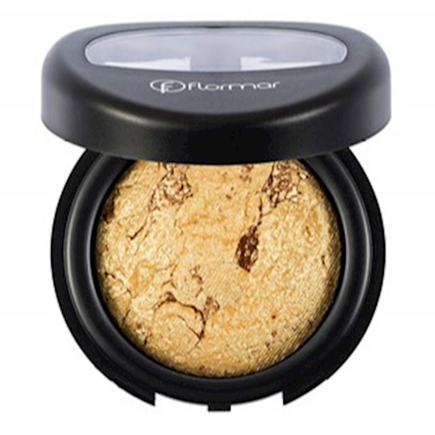 FLORMAR DIAMONDS BAKED EYESHADOW-06 GOLDEN EYES  УТ-00004392