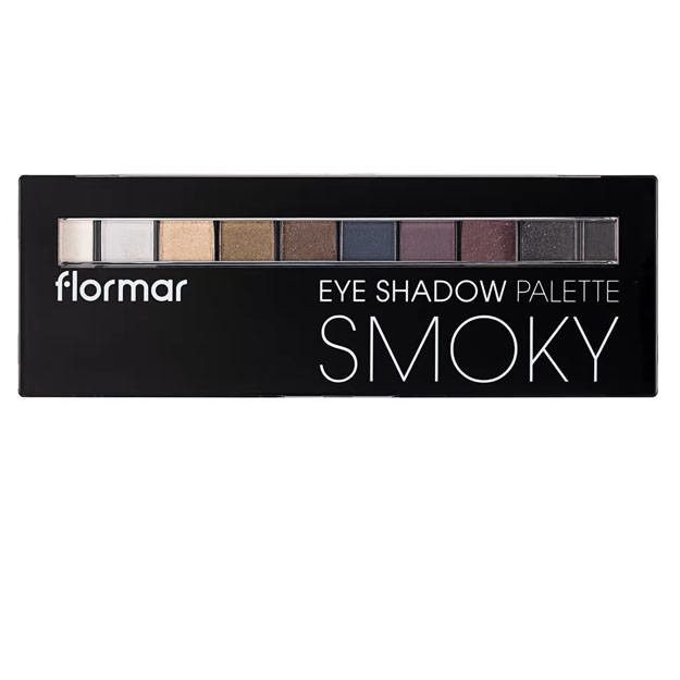 FLORMAR EYESHADOW PALETTE-02 SMOKY  УТ-00003436