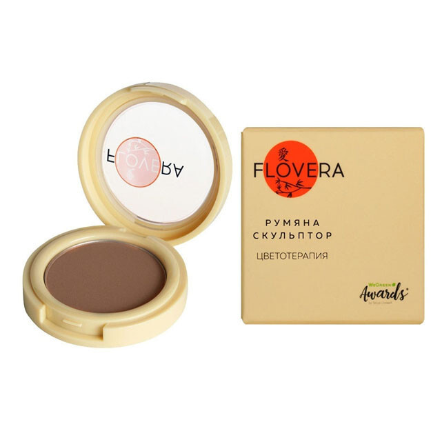 FLOVERA Blush - haykaltarosh "nozik Kameliya" ohang 02 jigarrang issiq  УТ-00005849