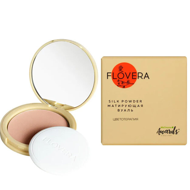 FLOVERA SILK POWDER Матирующая вуаль тон 01 светло-бежевый УТ-00005841