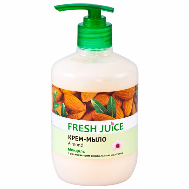 "Yangi sharbat" krem-sovun "Almond", fl.460 ml  УТ-00005888