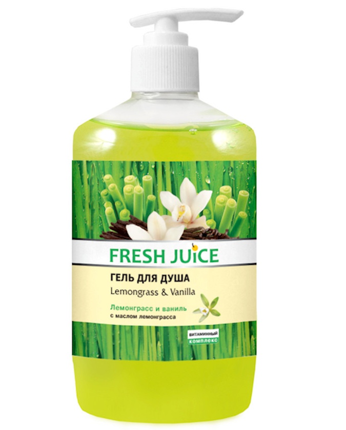 "Yangi sharbat "Lemongrass & Vanilla dush Jeli, 500 ml. УТ-00005961