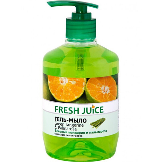 "Yangi sharbat "gel sovuni" yashil Mandarin va Palmarosa", fl.460 ml УТ-00005887