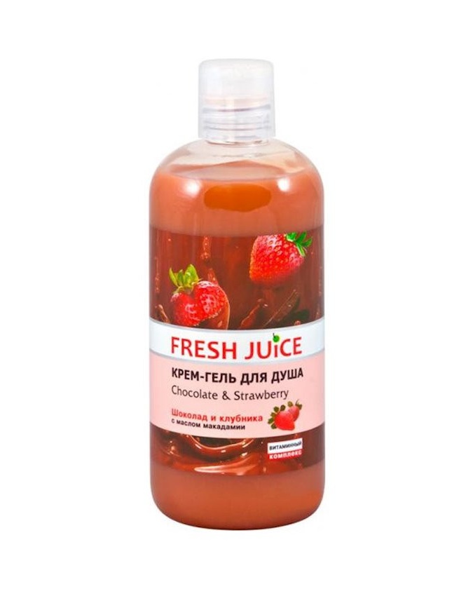 "Yangi sharbat ""shokolad va qulupnay" dush kremi, 750 ml  УТ-00005965