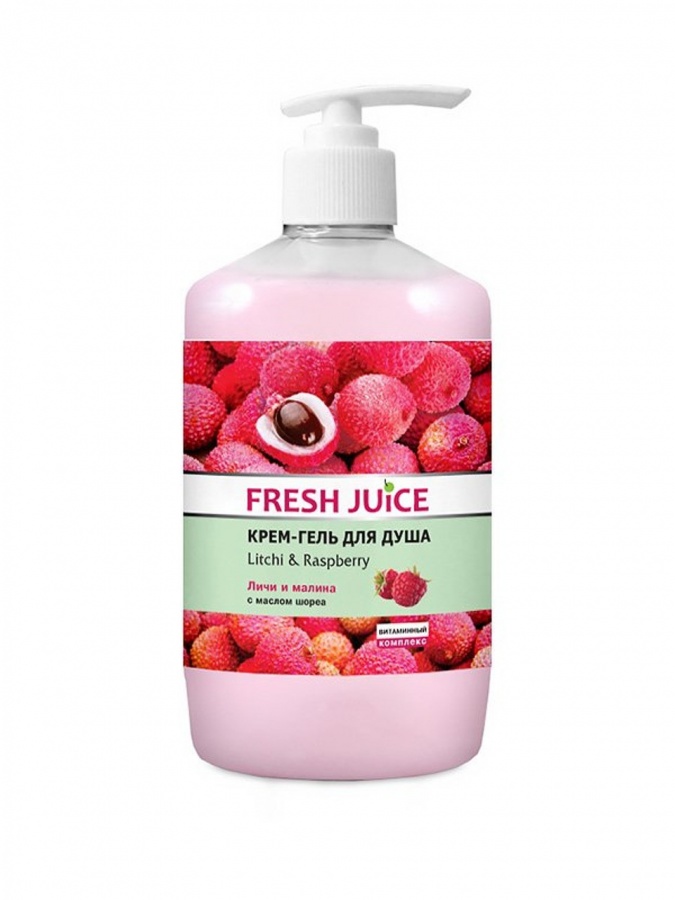 "Yangi sharbat "Litchi va Raspberry dush kremi, 750ml  УТ-00005969
