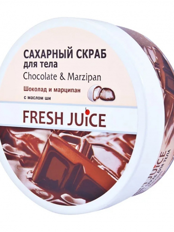 "Yangi sharbat" shokoladli va Marzipan shakar tanasi uchun skrab, 225 ml УТ-00005988