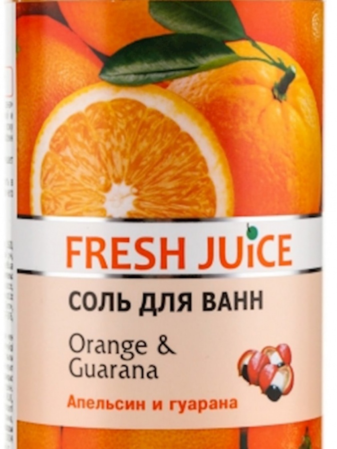"Yangi sharbat ""apelsin va Guarana" hammom tuzi, 700 gr  УТ-00005993