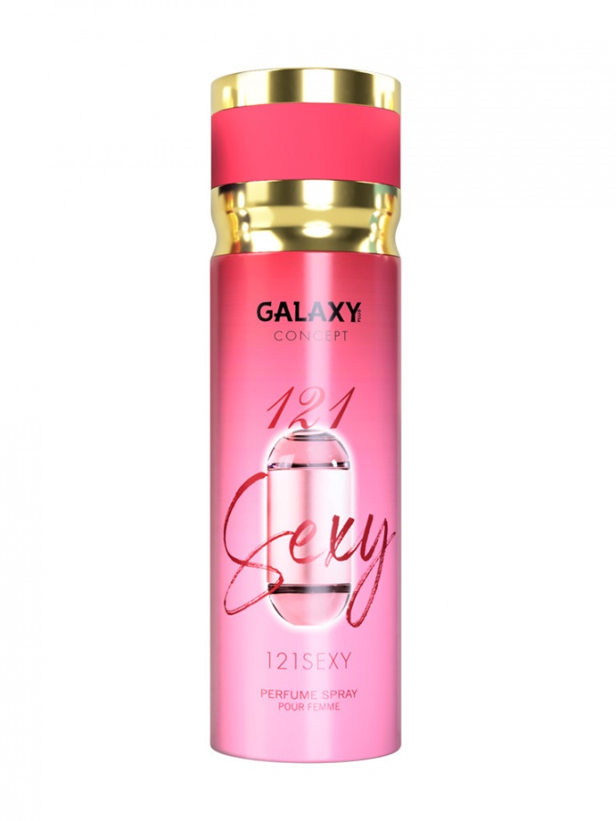 GALAXY PLUS CONCEPT PERFUME SPRAY 200ML - 121 SEXY  УТ-00003652