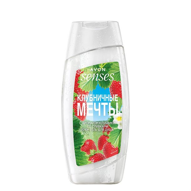 Qulupnay orzulari uchun dush jeli, 250ml  УТ-00001165