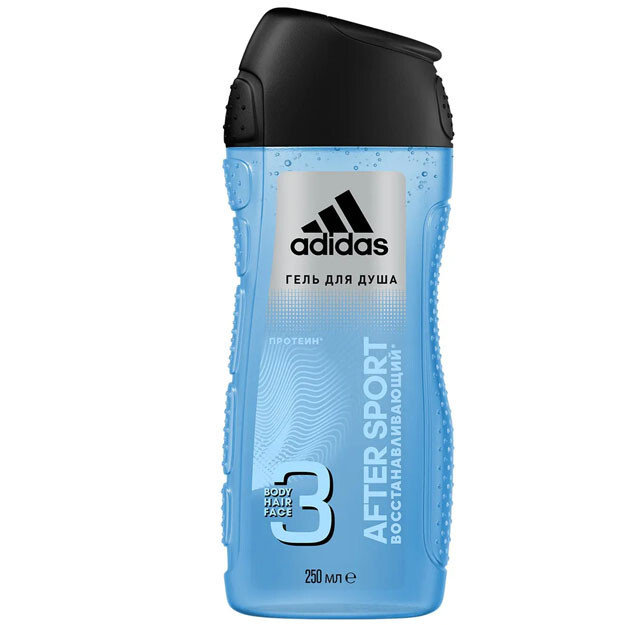 Erkaklar uchun dush jeli Adidas Sport dush Jeli oqsilidan keyin 250ml / Adidas gidratidan keyin  УТ-00004790