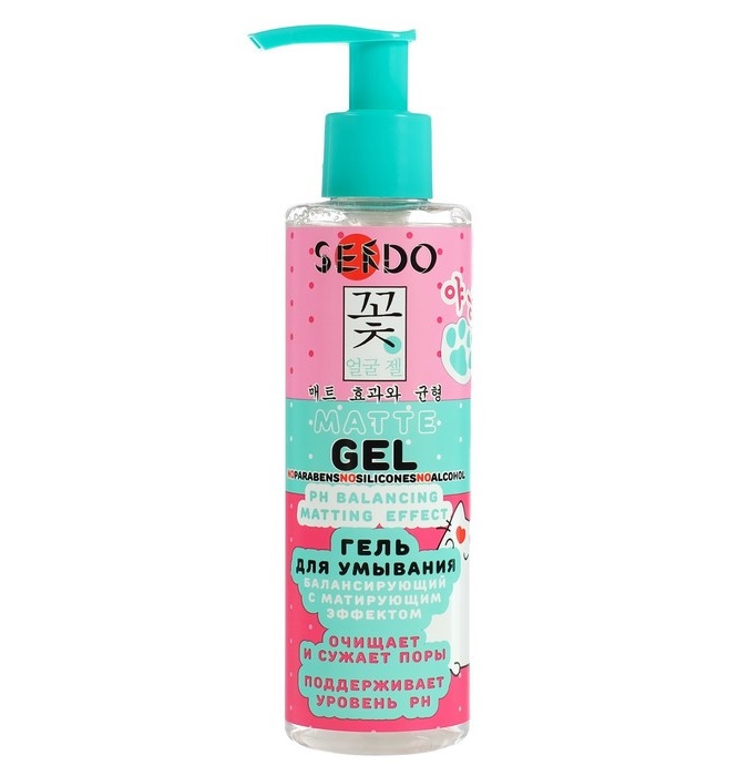 Barcha teri turlari uchun Sendo yuvish jeli muvozanatlashtiruvchi, 200 ml УТ-00006754