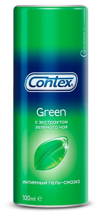 Intim prim uchun jel moyi Contex Green 100ml УТ-00001154