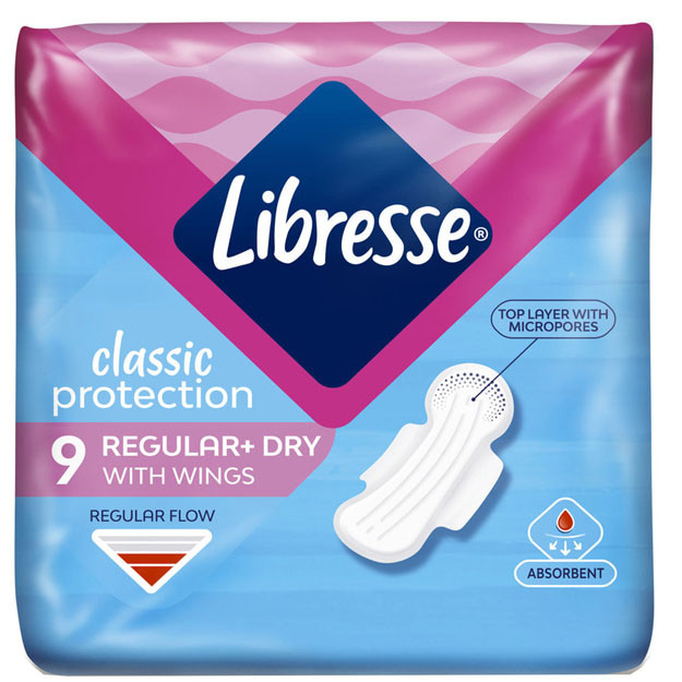 Гигиенические женские прокладки LIBRESSE ClassikUltra Super w 24x9p drai УТ-00004824