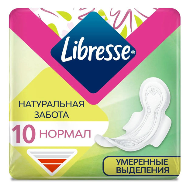 Ayollar uchun gigiena yostiqchalari LIBRESSE Nat.Care Norm Mu 21x20p RU  УТ-00004800