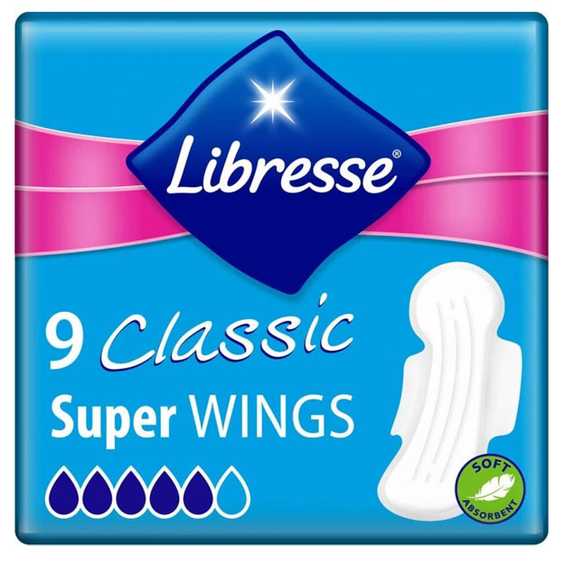 Ayollar uchun gigiena yostiqchalari LIBRESSE Ultra Clip Soft Normal 20X9PCS RU УТ-00004827