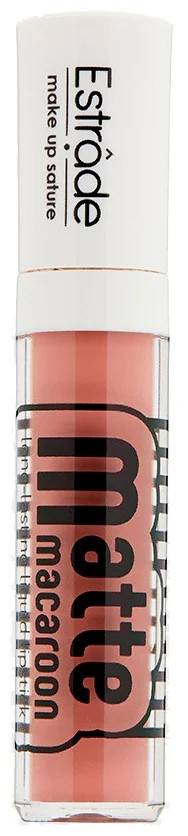 Lipstick uzoq muddatli suyuq mat MACAROON 82 krem bruli УТ-00003175