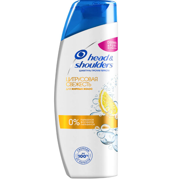 HEAD & SHOULDERS Shampoo Anti-Dandruff Citrus Fresh greasy hair 400 ml УТ-00003853