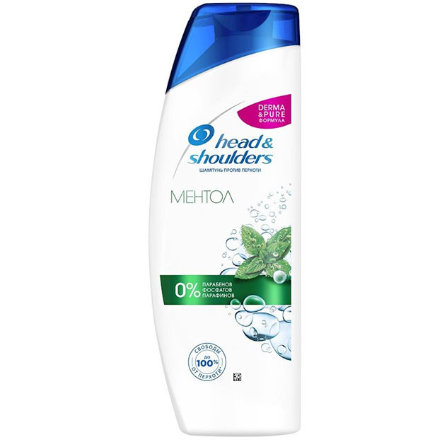 HEAD & SHOULDERS Shampoo Anti-Dandruff Mentol 400 ml  УТ-00003989