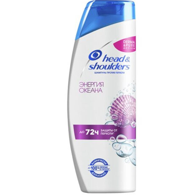 HEAD & SHOULDERS Shampoo Anti-Dandruff Ocean Energy hair energizing 400 ml УТ-00004958