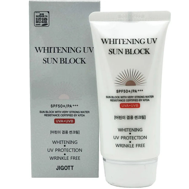 Jigott SPF 50+ крем Whitening UV70гр УТ-00002516