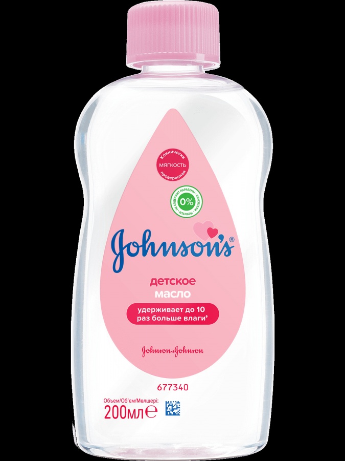 Johnson's® baby масло 200 мл УТ-00001039