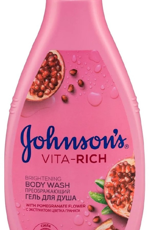 Johnson's® body care Vita-Rich anor ekstrakti bilan tanani yuvish 250 ml ni o'zgartiradi УТ-00001054