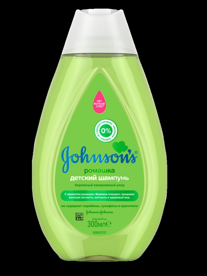 JOHNSON'S® Детский шампунь для волос с ромашкой 300 мл УТ-00001030