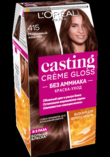 Kasting Krem Gloss 415 Sovuq.kashtan / CCG RU / UA / KZ 415 Marron muzligi  УТ-00004885