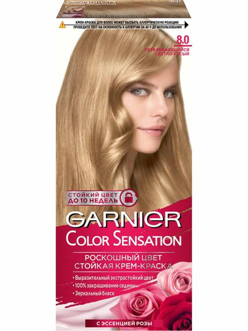 Rangli Sens 8.0 ochiq sariq rang / COL SENSATION RU / KZ 8.0 engil sariq УТ-00001609