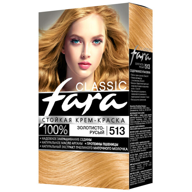 Кр.д/в FARA Classic 513 золот. русый РОССИЯ УТ-00005053