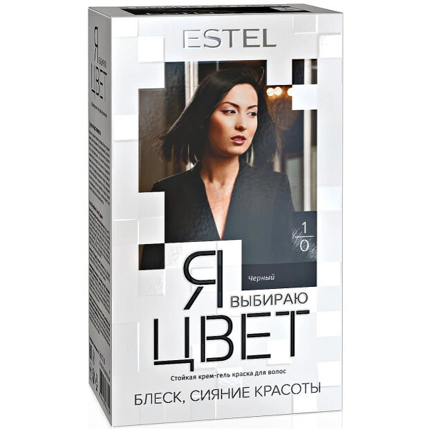 Krem jeli soch bo'yoqlari men ESTEL rangini tanlayman, ohang 1/0 qora, 145 ml. YAVTS1 / 0 УТ-00004275
