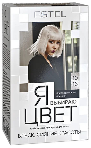 Krem jeli soch bo'yoqlari men ESTEL rangini tanlayman, ohang 10/16 olmosli sariq, 145 ml. YAVTS10/16  УТ-00004278