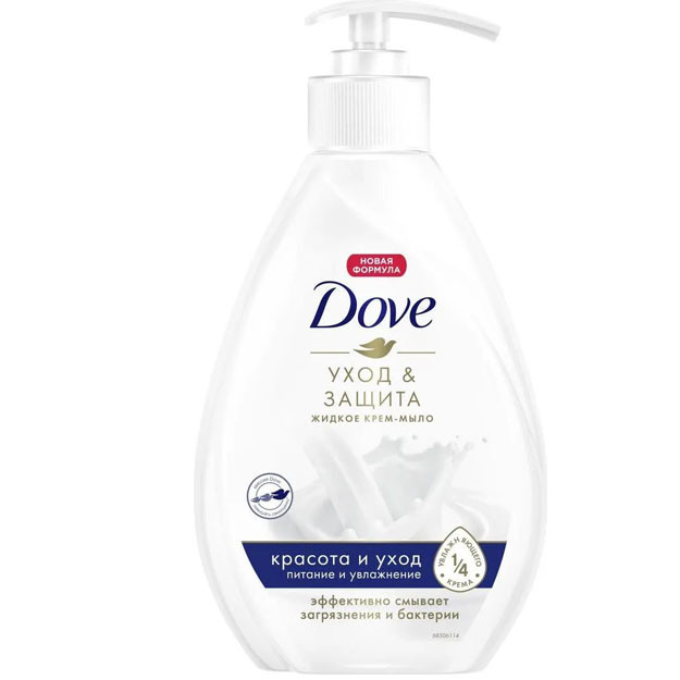 Krem-sovun suyuq DOVE muntazam 10x250 ml  УТ-00004640