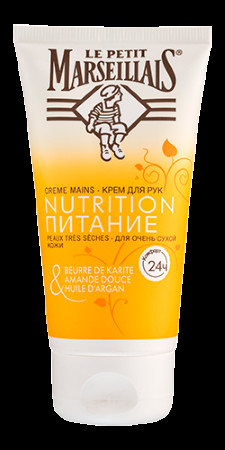 Le Petit Marseillais® Pit. "Shea, shirin bodom va argan yog'i" qo'l kremi 75ml УТ-00000636