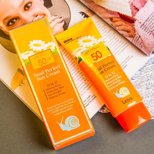 Leiya SPF 50 + Snail perfect 70gr kremi  УТ-00002511