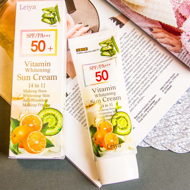 Leiya SPF 50 + vitamin Whitening70gr kremi  УТ-00002513