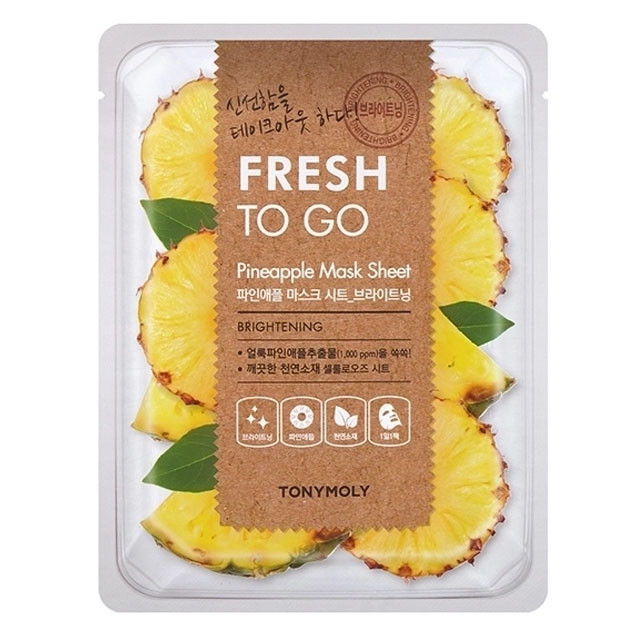Ananas ekstrakti bilan yuz niqobi./FRESH TO GO PINEAPPLE MASK 22gr  УТ-00005460