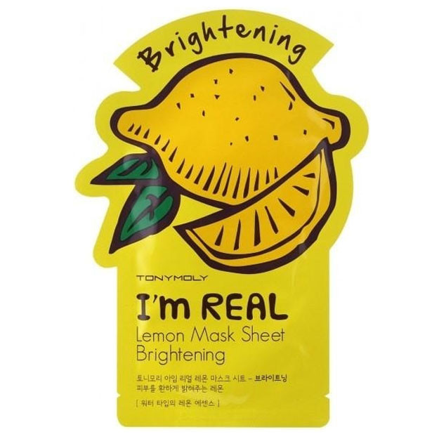 Маска для лица с экстрактом лимона./I AM LEMON MASK SHEET - BRIGHTENING 21ml УТ-00005464