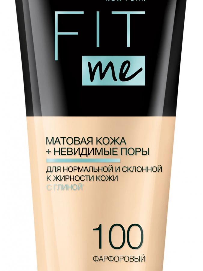 МБЛ Фит Ми тон.крем 100 фарфоровый / FIT ME FDT MATTE.TB.NUrus 100 Warm УТ-00001703