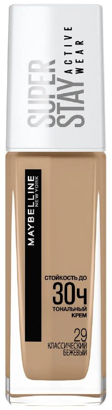 МБЛ Тон. крем Суперстей30 РЕНО 29 / MNY SS30H FDT 29 WARM BEIGE NU RU УТ-00001696