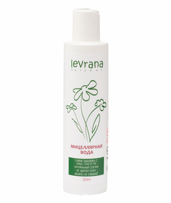 Misel suvi yuz,ko'z qovoqlari va lablardan bo'yanishni olib tashlash uchun romashka, 200ml. ECOCERT COSMOS NATURAL УТ-00005193