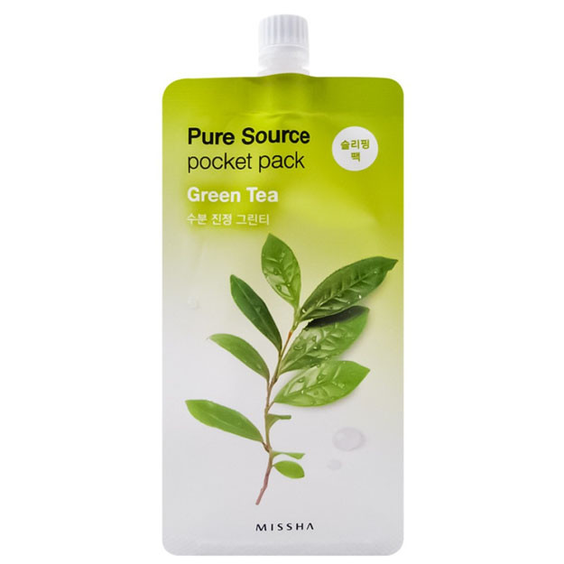 MISSHA Pure Source Pocket pack GREEN TEA  УТ-00005295