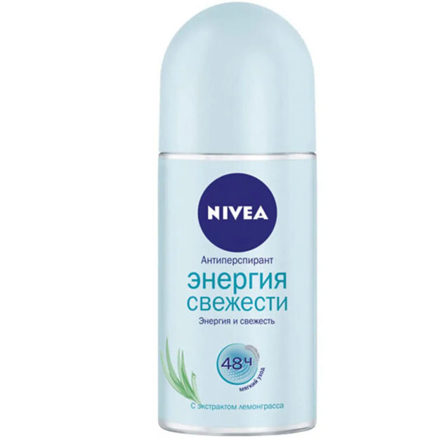 Nivea antiperspirant tanasi uchun to'p " tazelik energiyasi "markasi" Nivea " 50 ml УТ-00003288