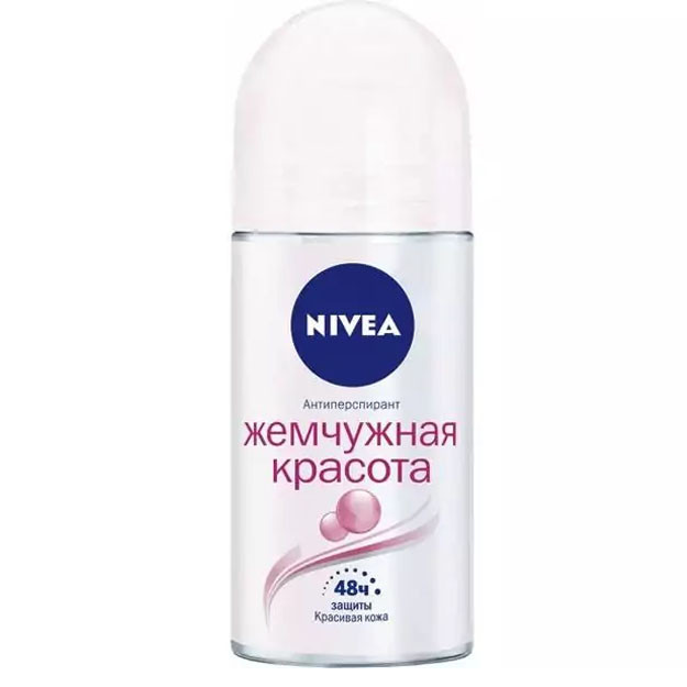 Nivea antiperspirant tanasi uchun to'p" Marvarid go'zalligi "brendi" Nivea " 50 ml УТ-00004834