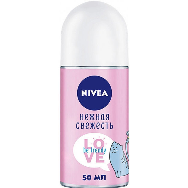 Nivea Антиперспирант "Нежная Свежесть LOVE Be Trendy" марки "Nivea" 50 ml УТ-00004770