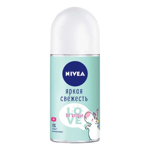 Nivea Antiperspirant " Yorqin Tazelik.Sevgi noyob "Nivea" brendi 50 ml  УТ-00006694