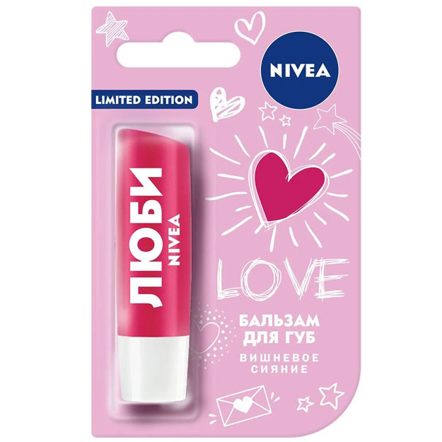 Nivea lab bo'yog'i "gilos porlashi" markasi "Nivea" 4.8 gr  УТ-00003284