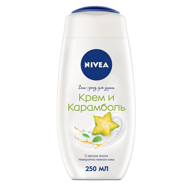 Nivea gel-dush uchun parvarish "Cream Carambole" brendi "Nivea" 250 ml  УТ-00004778
