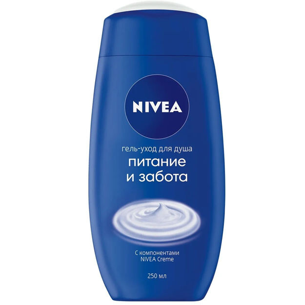 Nivea Гель-уход для душа "Увлажнение и забота" марки "Nivea" 250 ml УТ-00004777