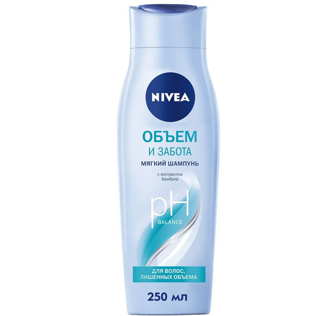 Nivea yumshoq shampun "hajmi va parvarishi" markasi "Nivea" 250 ml УТ-00003294